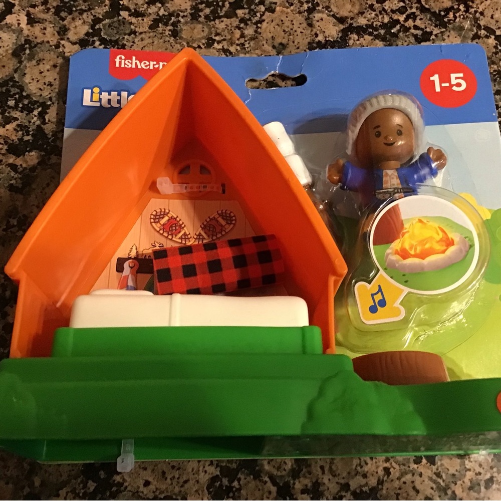 fisher price little people 1-5 people cabin toddler set